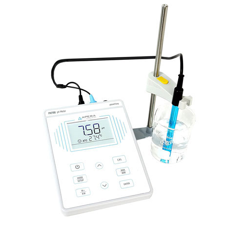 instrumento digital para medir el ph en laboratorios